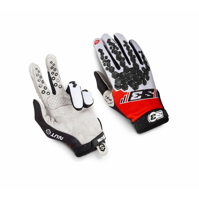S3 Nuts Handschuhe - Rot Größe S