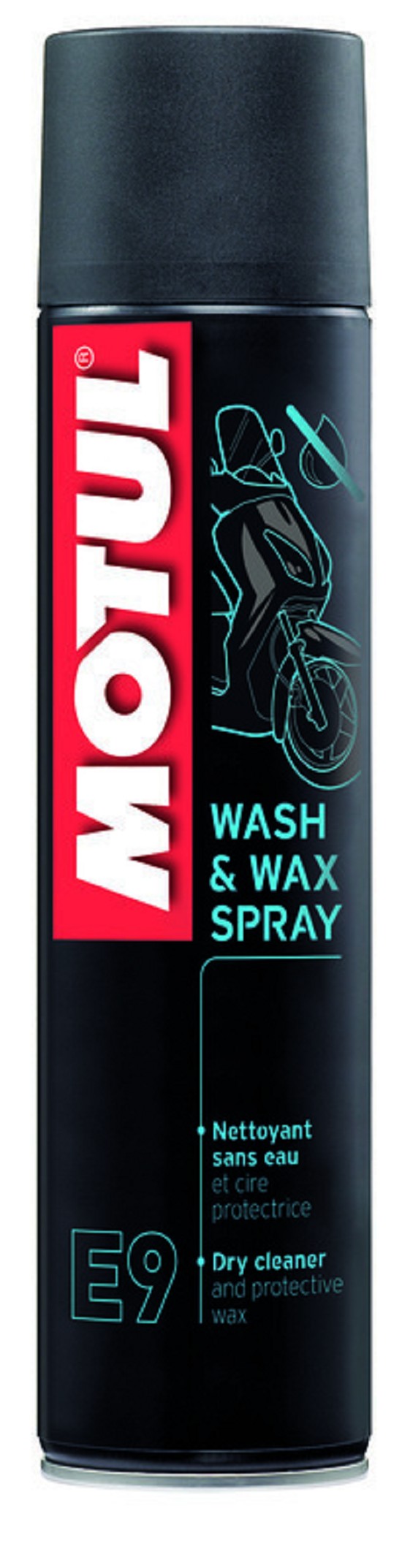 MOTUL MC Care E9 Wash & Wax - Spray 400ml x12