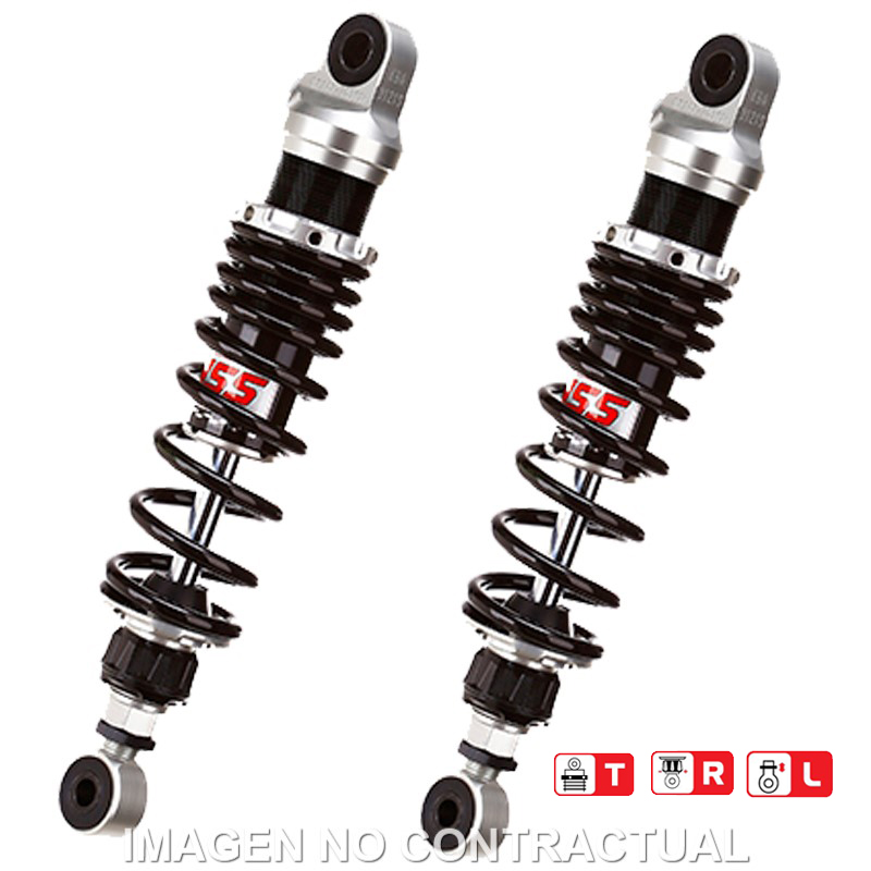 Federbein Z362-Serie Stereo hinten passend für Kawasaki ER 5 (97-00) RZ362-300TRL-18-88