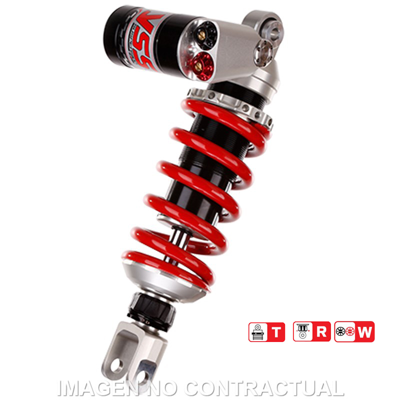 Federbein G456-Serie Mono hinten passend für Yamaha YZF-R6 (08-15) MG456-295TRW-22I-858