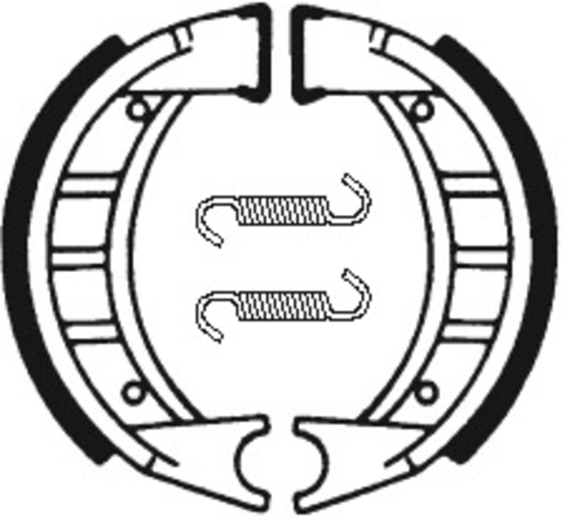 TECNIUM Organische Bremsbacken - BA191 TECNIUM Organische Bremsbacken - BA191
