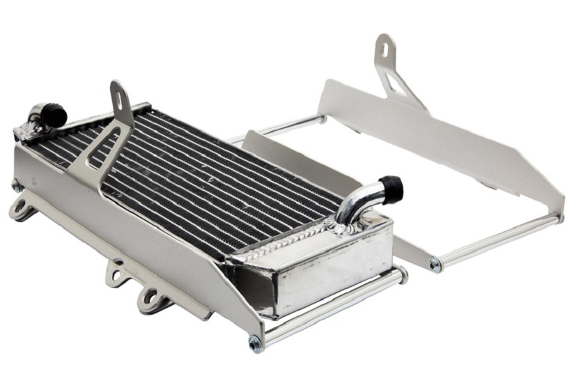 CROSS-PRO Radiator Guard Aluminium - passend für Kawasaki KX250F/450F