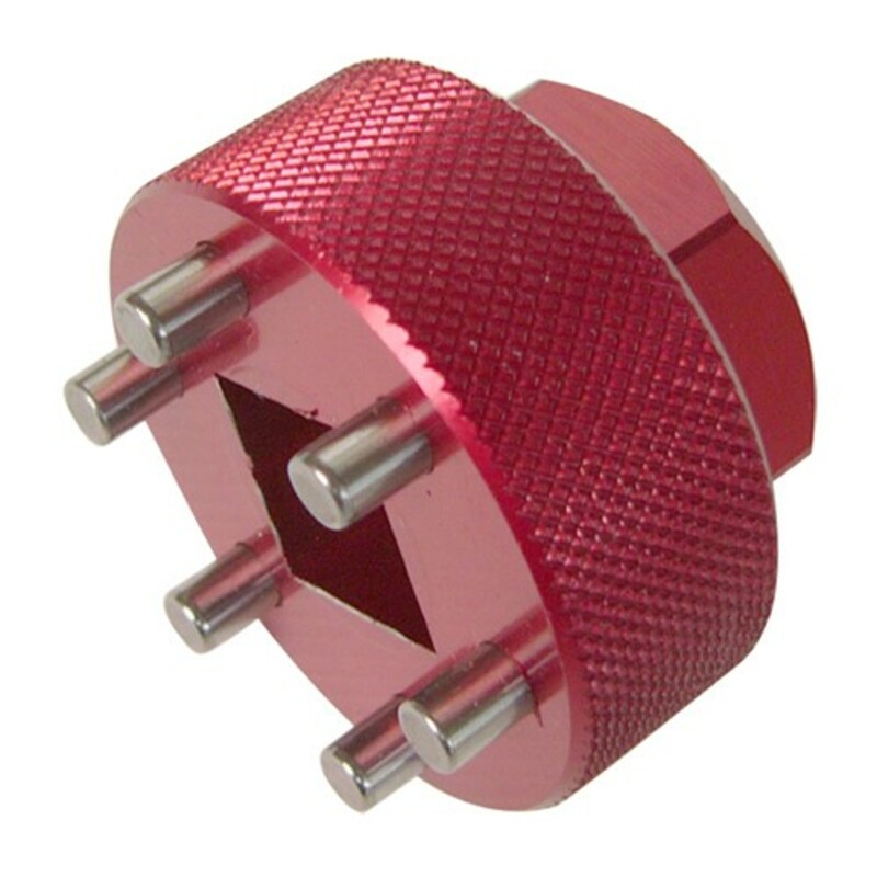 JMP Nutmuttern-Stecknuss für Lenkkopf Innen-Ø 23 mm/Außen-Ø 31,5 mm 6 Haken MV Agusta