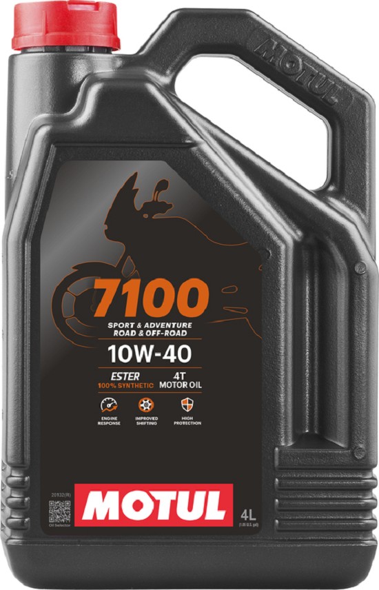 MOTUL 7100 4T Motorenöl - 10W40 4 l