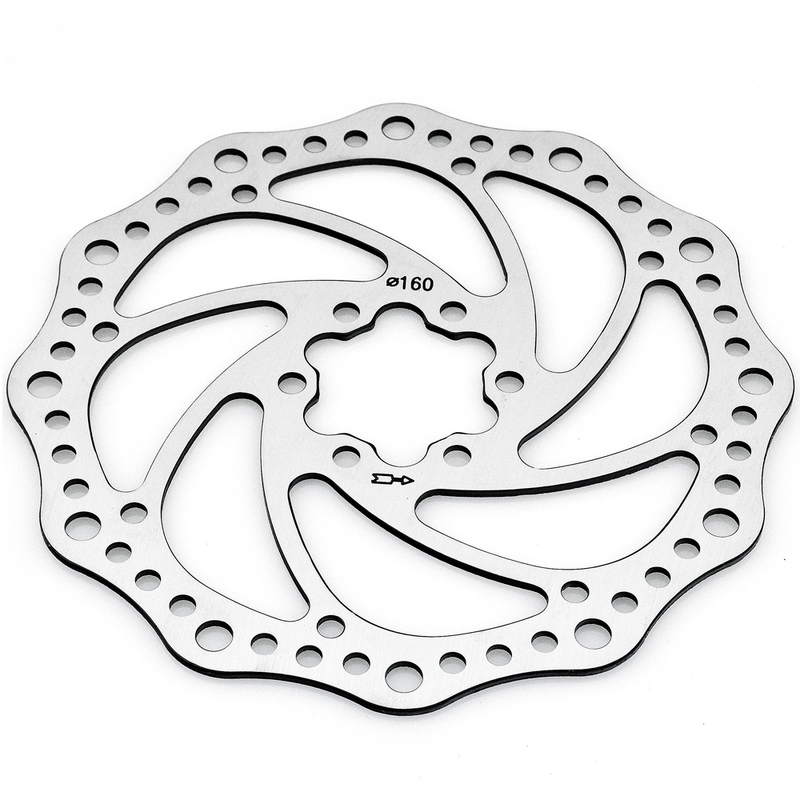 ALHONGA Bicycle Brake Disc Wave Ø160Mm Is 6 Screw ALHONGA Bicycle Brake Disc Wave Ø160Mm Is 6 Screw