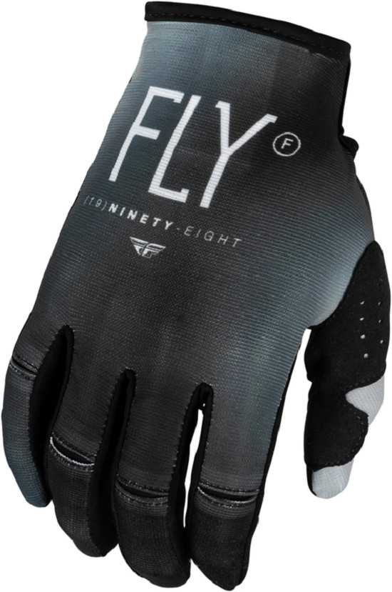 FLY RACING Kinetic Prodigy Jugend-Handschuhe - Schwarz/Hellgrau FLY RACING Kinetic Prodigy Jugend-Handschuhe - Schwarz/Hellgrau