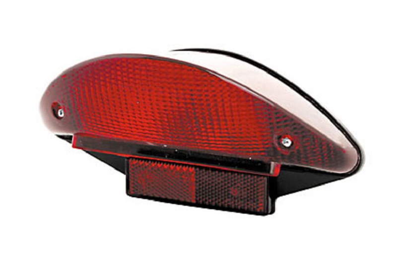 SHIN YO Superbike Rücklicht mit Rotem Glas SHIN YO Superbike Rücklicht mit Rotem Glas