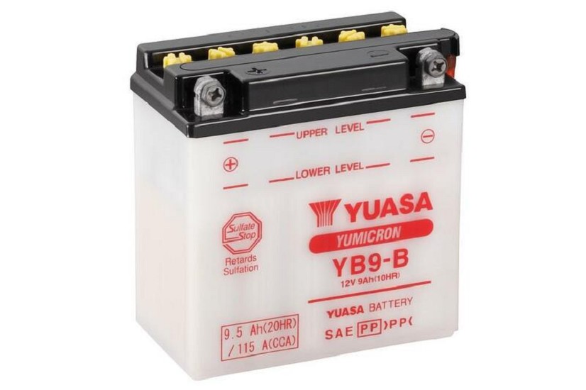 YUASA Blei/Säure Batterie ohne Säurepack - YB9-B