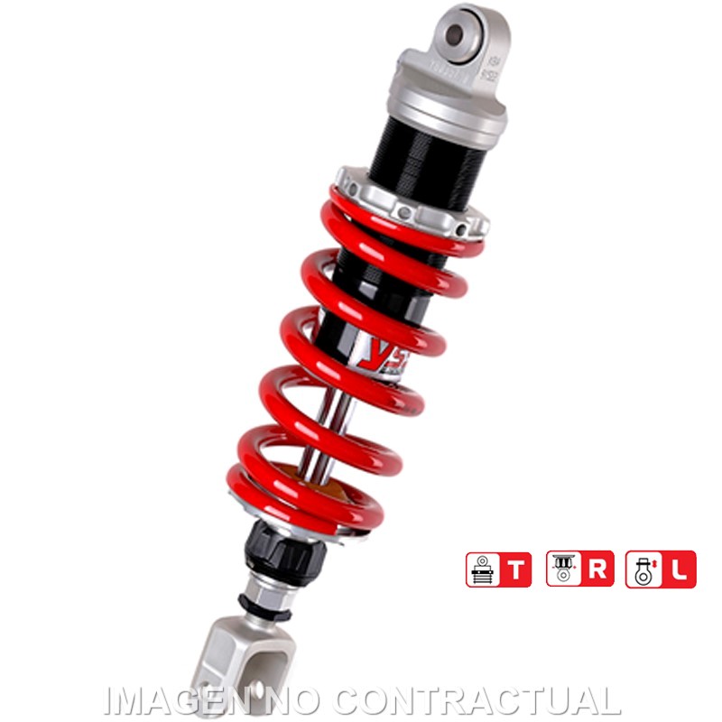Federbein Z456-Serie Mono hinten passend für Suzuki SV 650 S (99-02) MZ456-340TRL-14-85 Federbein Z456-Serie Mono hinten passend für Suzuki SV 650 S (99-02) MZ456-340TRL-14-85