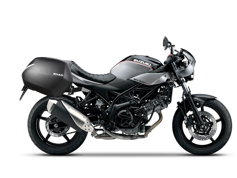 SHAD 3P Befestigungssystem (seitlich) - passend für Suzuki SV 650 SHAD 3P Befestigungssystem (seitlich) - passend für Suzuki SV 650