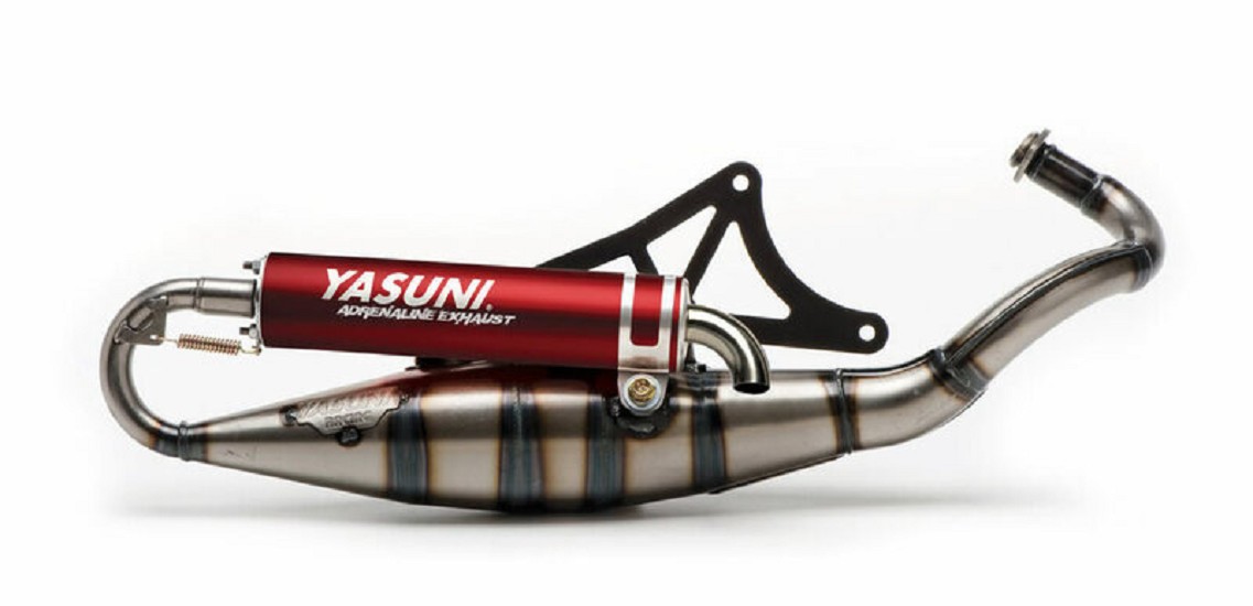 YASUNI Scooter R Komplett Auspuff - Aluminium YASUNI Scooter R Komplett Auspuff - Aluminium