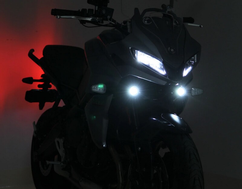 DENALI Fernscheinwerferhalterung - Kompatibel mit TRIUMPH Tiger Sport 660 (22-)