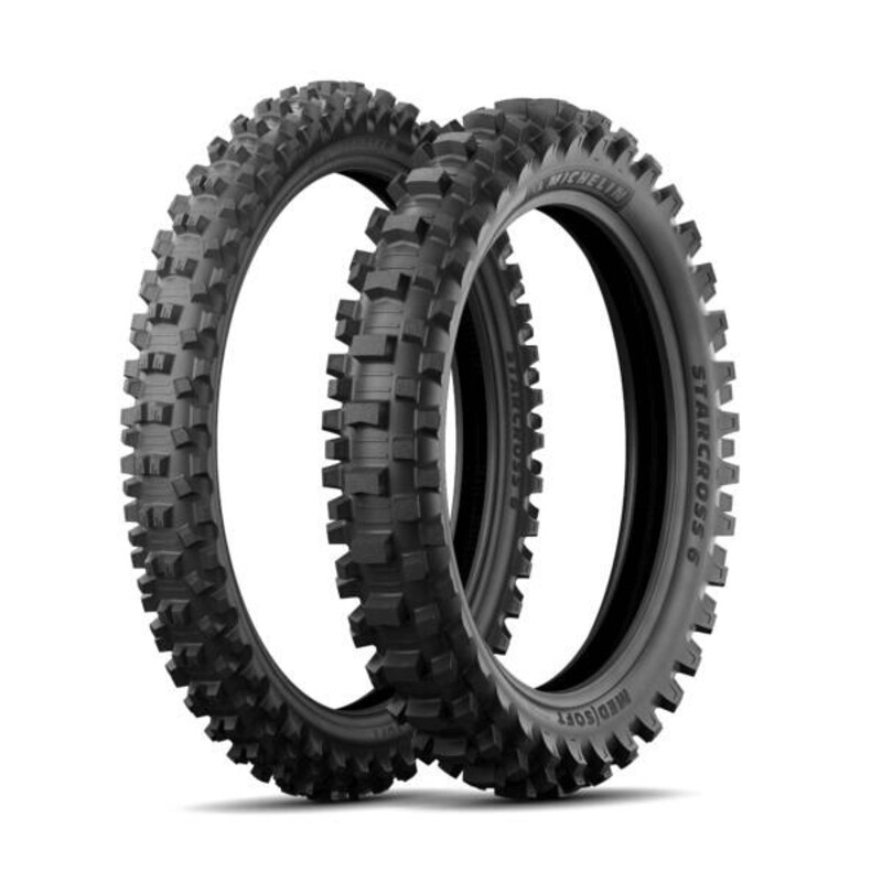 MICHELIN Reifen STARCROSS 6 MEDIUM SOFT 110/100-18 M/C NHS 64M TT MICHELIN Reifen STARCROSS 6 MEDIUM SOFT 120/80-19 M/C NHS 63M TT
