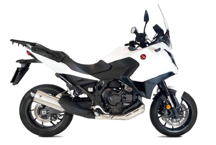 IXRACE Desert Edelstahl-Endtopf passend für Honda NT 1100, 22-, Euro 5