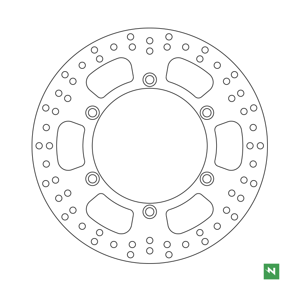 Bremsscheibe DF5129A (5 mm) ,starr Ø aussen/innen: 296/144 mm, Lochkreis: 166 mm 6-Loch (10,5 mm) Bremsscheibe DF5129A (5 mm) ,starr Ø aussen/innen: 296/144 mm, Lochkreis: 166 mm 6-Loch (10,5 mm)