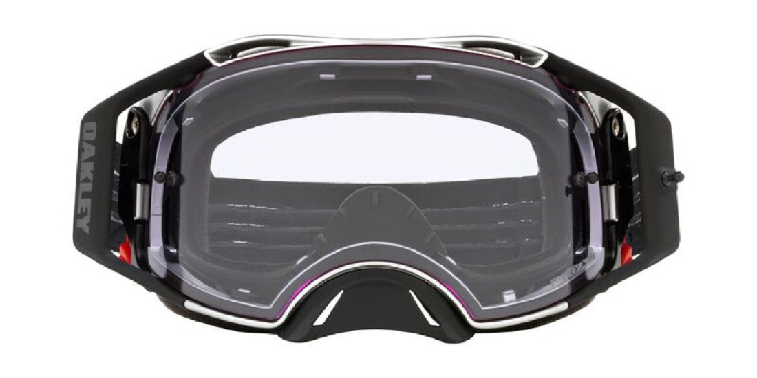 OAKLEY Airbrake MX Goggle - Tuff Blocks Black Gunmetal Prizm MX Low Light Lens