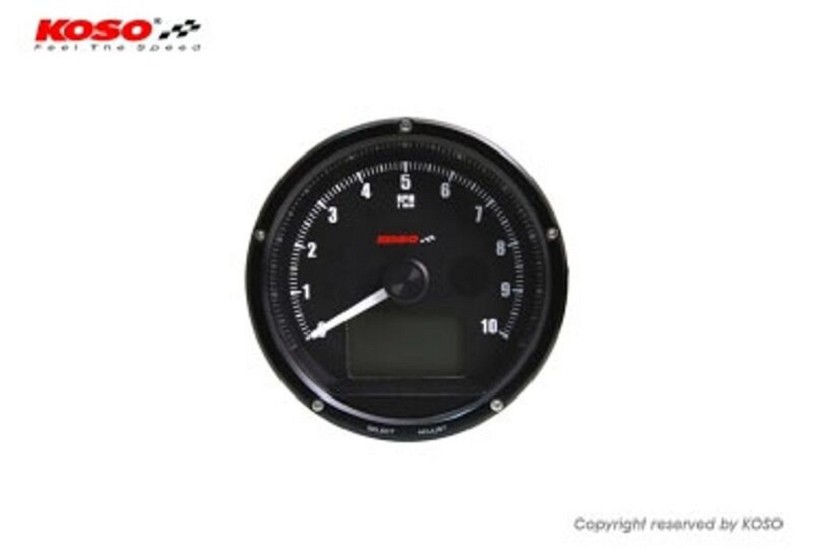 KOSO Tachometer and Drehzahlmesser max. 10000 RPM // max 360km/h (Schaltblitz) KOSO Tachometer and Drehzahlmesser max. 10000 RPM // max 360km/h (Schaltblitz)