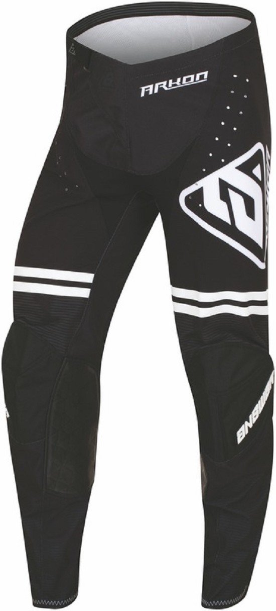 ANSWER Arkon Trials pants - Schwarz/Weiß/Grau