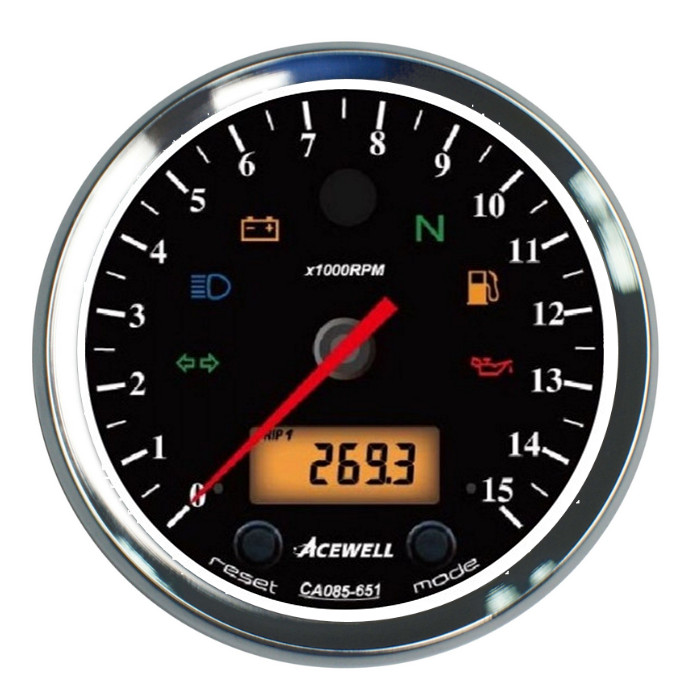 ACEWELL Analog DZM 15000rpm Digital Tacho ACEWELL Analog DZM 15000rpm Digital Tacho