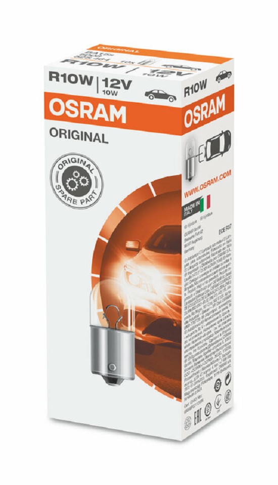 OSRAM Original Line RY10W Glühlampen 12V 10W - x10