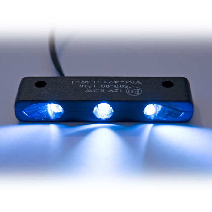 LED-KennzeichenbeleuchtungTrio inkl. Klebeband