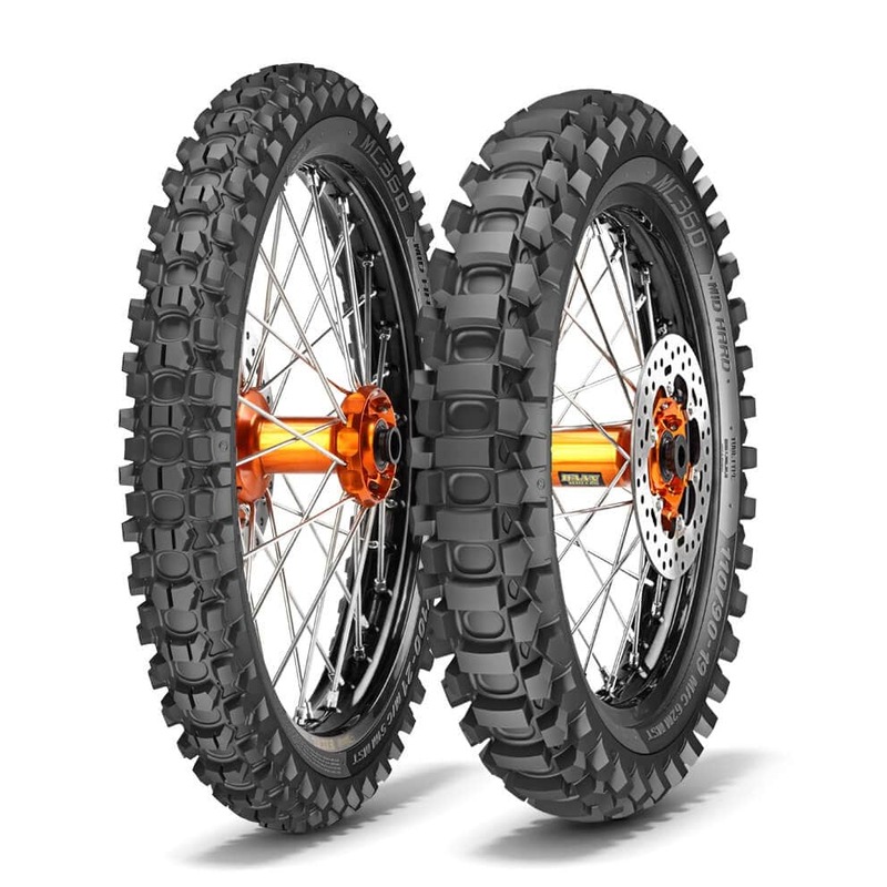 METZELER Reifen MC360 MID HARD (F) 90/90-21 M/C 54M TT MST METZELER Reifen MC360 MID HARD (F) R 80/100-21 M/C 51M TT MST