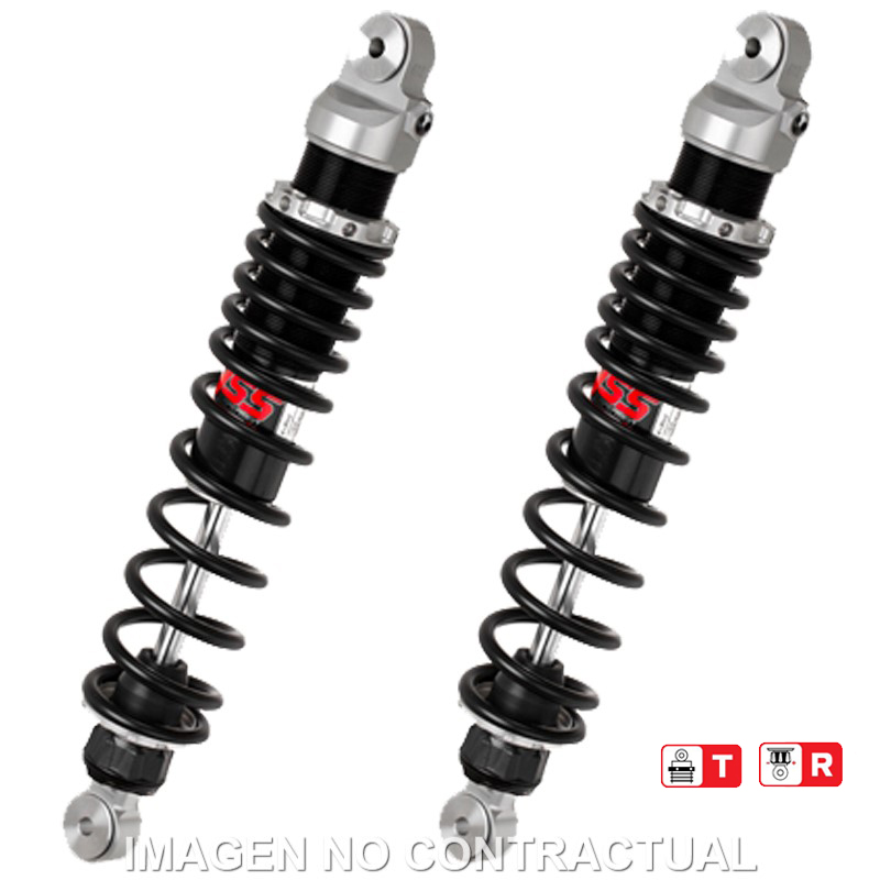 Federbein Z362-Serie Stereo hinten passend für Husqvarna CR 250 (73-75) RZ362-360TR-25-88