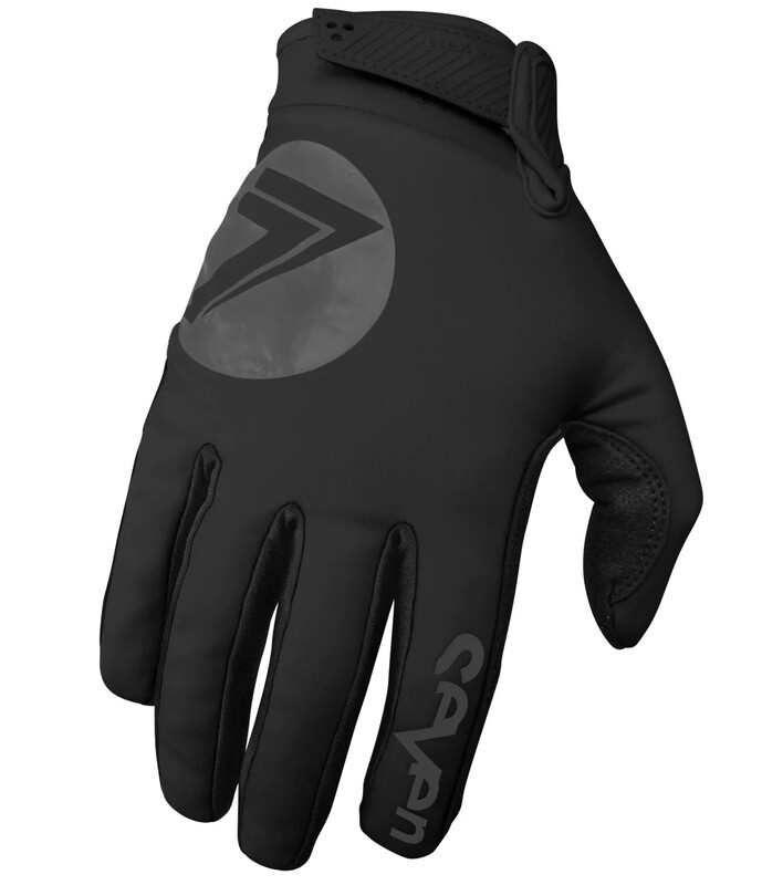SEVEN Zero Kaltwetter Handschuhe - Schwarz/Schwarz SEVEN Zero Kaltwetter Handschuhe - Schwarz/Schwarz