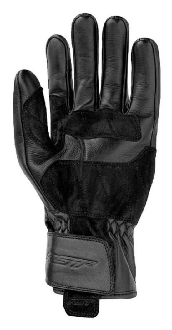 RST Crosby Handschuhe Leder Schwarz Größe XXL