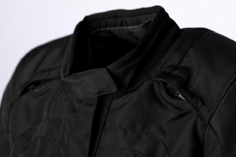 RST Damen Alpha 5 CE Textil-Jacke - Schwarz/Schwarz Größe XXL