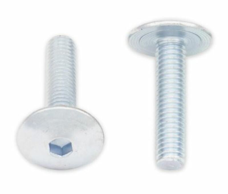 BOLT Flachrundkopf-Linsenkopfschraube M6x1x25mm 10Stück BOLT Flachrundkopf-Linsenkopfschraube M6x1x25mm 10Stück