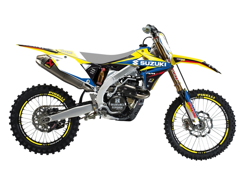 BLACKBIRD Dream Graphic 4 Deko-Kit passend für Suzuki RM-Z250/450