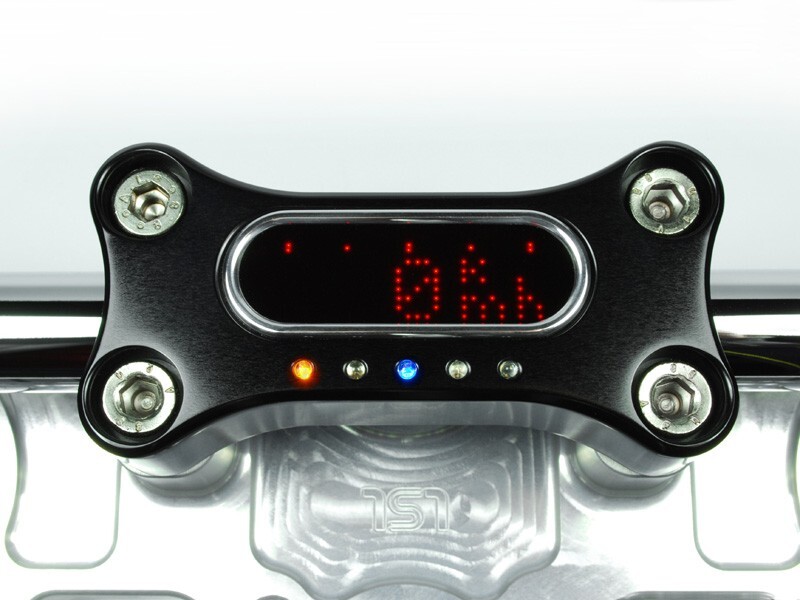 MOTOGADGET msm Metric Handle Bar Top Clamp zur Montage des motoscope mini