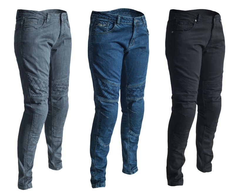 RST Aramid gerades Bein Textiljeans Dunkelblau - Größe XL