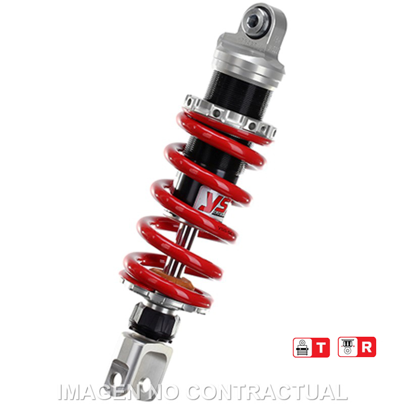 Federbein Z456-Serie Mono hinten passend für Yamaha YZF-R6 (06-07) MZ456-295TR-10-85