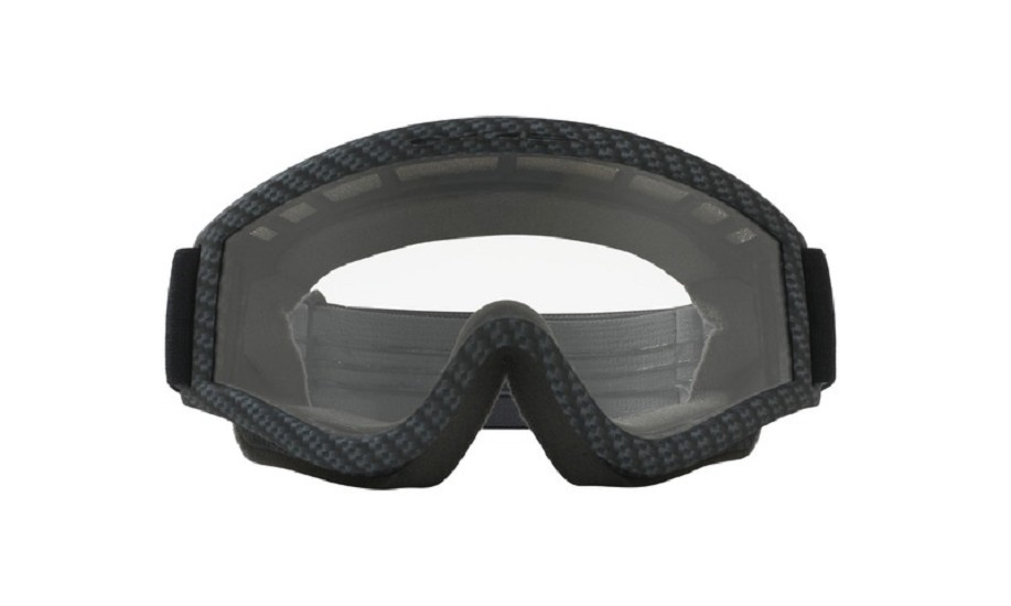 OAKLEY L Frame MX Goggle Carbon Fiber Clear Lens