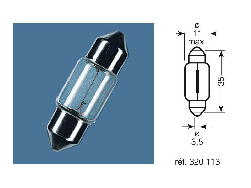 OSRAM Original Line C5W Glühlampen 12V 5W - x10