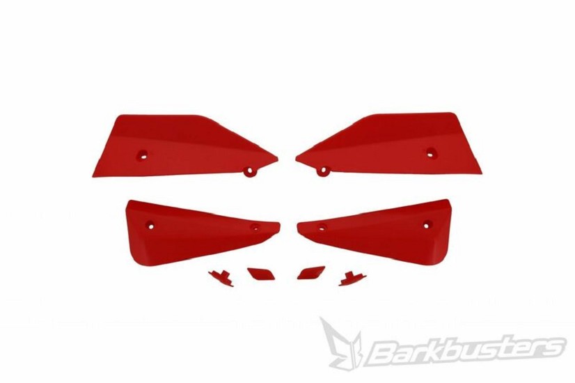 BARKBUSTERS Sabre Handschützer-Kit - Rot