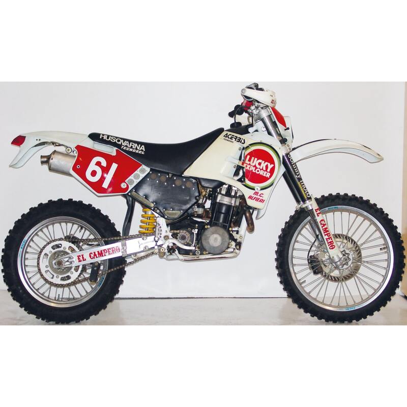 TECNOSEL Graphic Kit Replica Team CH Racing Husqvarna 1993 TECNOSEL Graphic Kit Replica Team CH Racing Husqvarna 1993