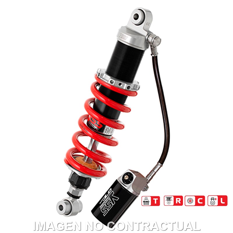 Federbein X456-Serie Mono hinten passend für Suzuki DL 650 K V-Strom (07-11) MX456-340TRCL-21-858 Federbein X456-Serie Mono hinten passend für Suzuki DL 650 K V-Strom (07-11) MX456-340TRCL-21-858