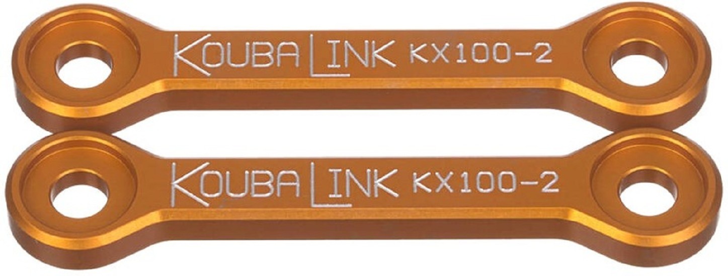 KOUBALINK Tieferlegungssatz (44.5 mm) Gold - passend für Kawasaki / passend für Suzuki KOUBALINK Tieferlegungssatz (44.5 mm) Gold - passend für Kawasaki / passend für Suzuki