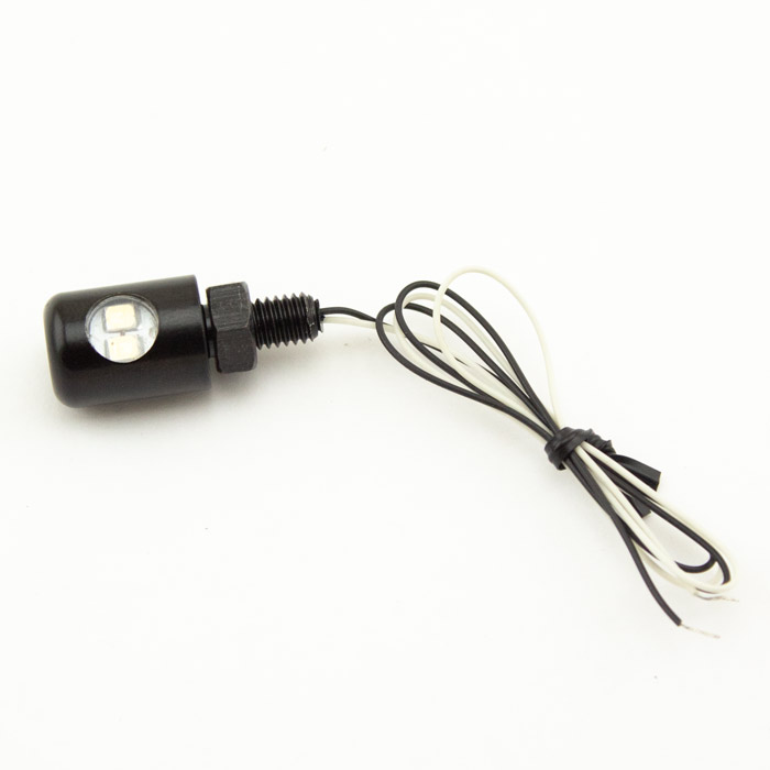LED-Kennzeichenbeleuchtung Byte schwarz Alu