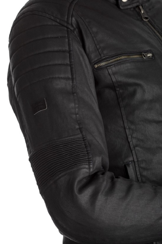 RST Brixton CE Textil-Jacke Schwarz Größe M