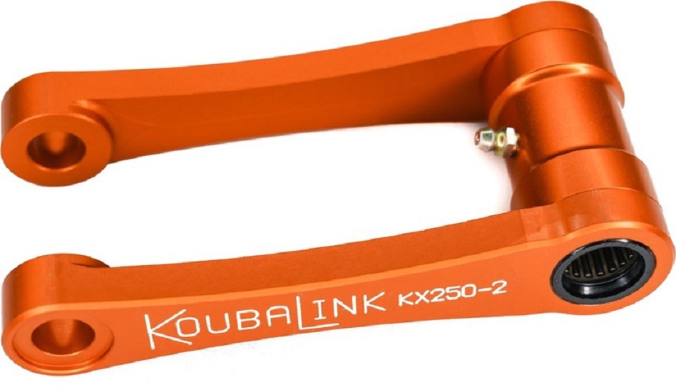 KOUBALINK Tieferlegungssatz (41.3 mm) Orange - passend für Kawasaki KX250 KOUBALINK Tieferlegungssatz (41.3 mm) Orange - passend für Kawasaki KX250