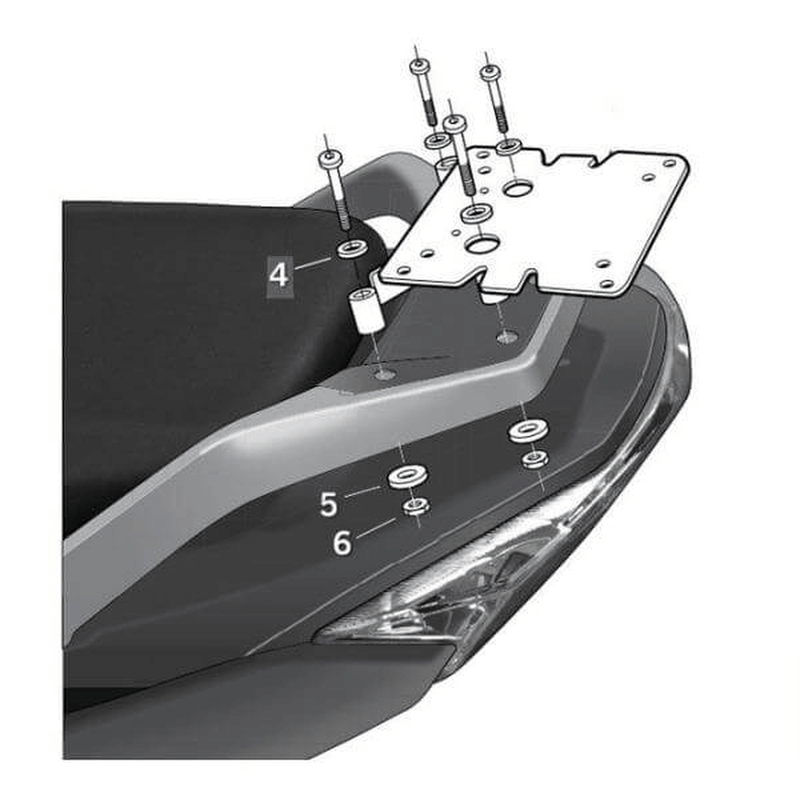 SHAD Top Master Montagesatz - passend für DAELIM