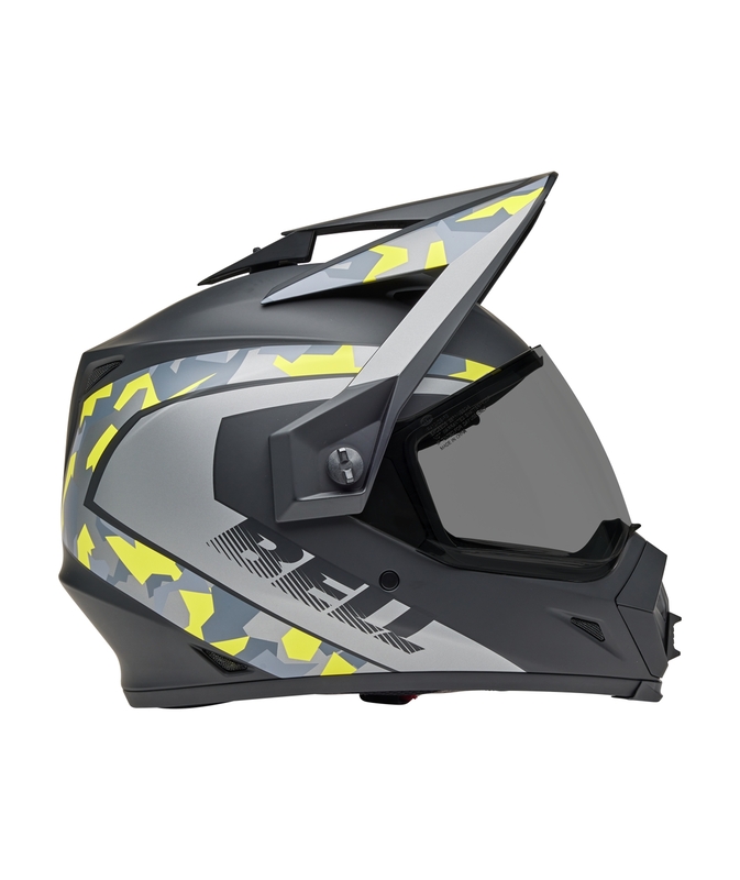 BELL MX-9 Adventure Mips Helm - Mesa Matte Black Yellow Camo BELL MX-9 Adventure Mips Helm - Mesa Matte Black Yellow Camo