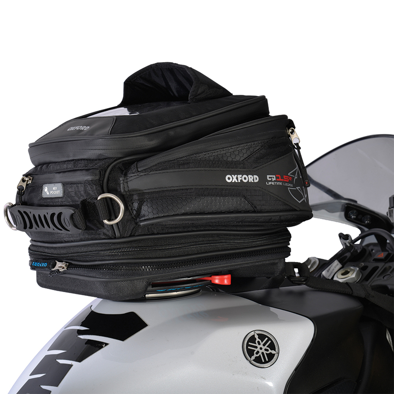 OXFORD Q15R Tankrucksack schwarz 15L OXFORD Q15R Tankrucksack schwarz 15L