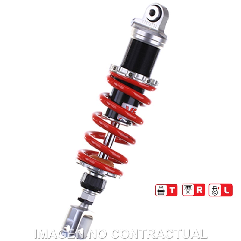 Federbein Z456-Serie Mono hinten passend für Kawasaki Z 1000 (03-09) MZ456-340TRL-17-85
