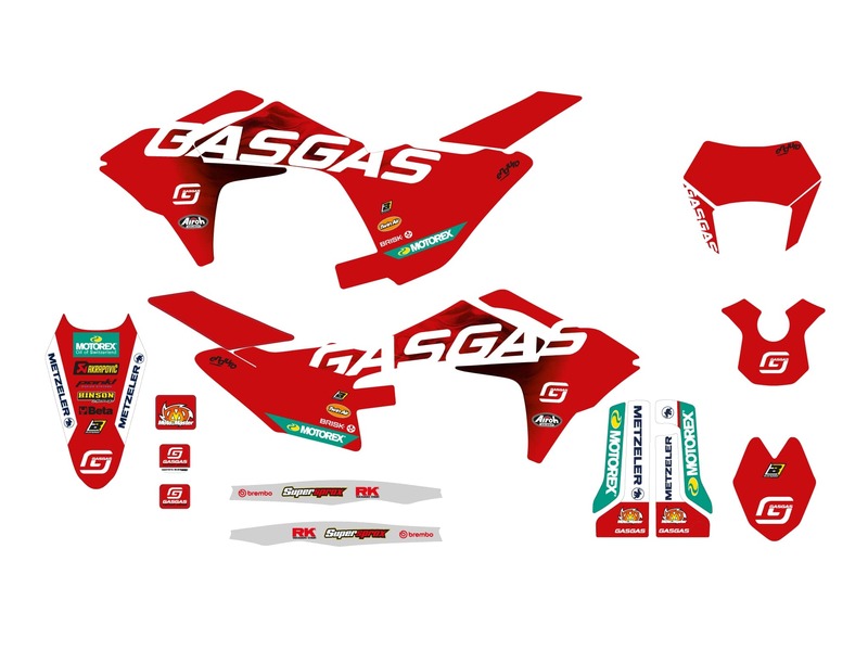 BLACKBIRD Replica Team 23 Komplett-Grafik-Kit