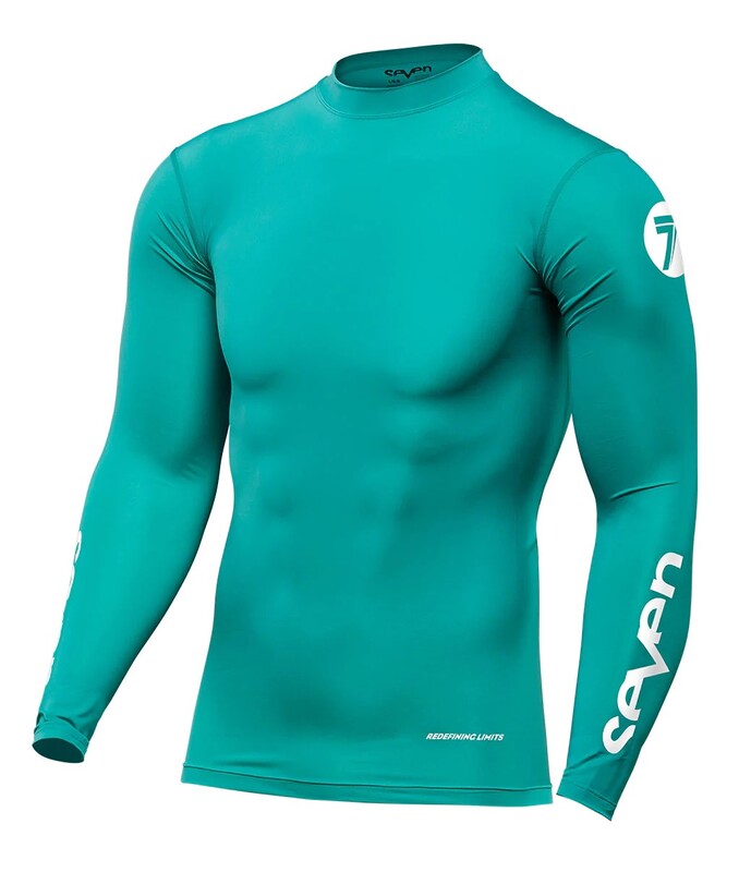 SEVEN Zero Kompressions Trikot - Aqua SEVEN Zero Kompressions Trikot - Aqua